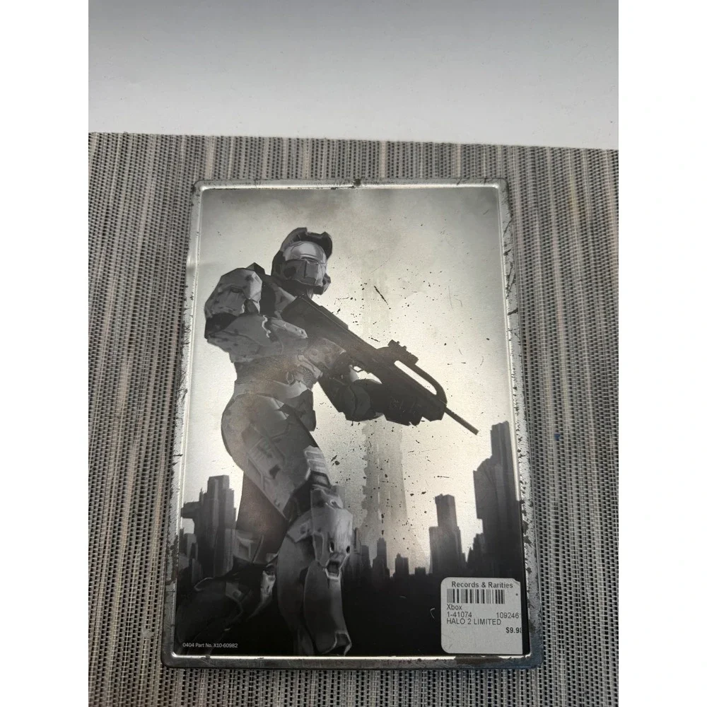 Halo 2 Limited Collector's Edition Microsoft Xbox Steelbook Case and Disc Only